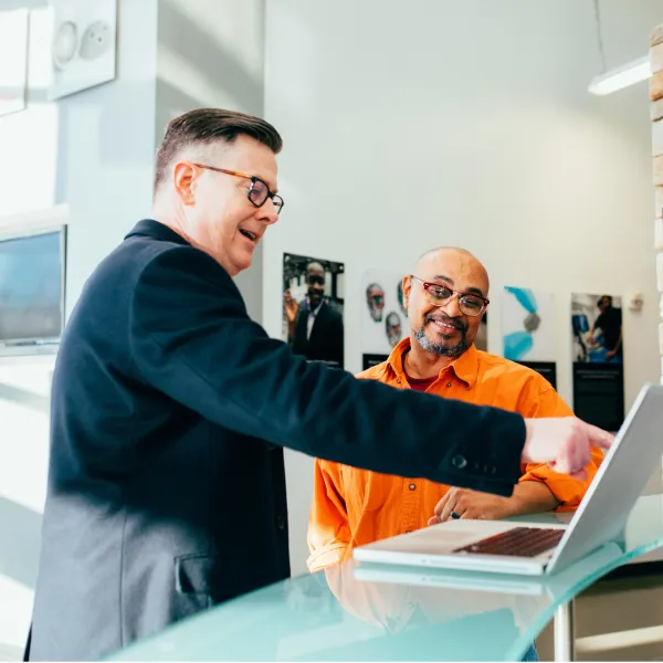 Commercial team with stronger voice